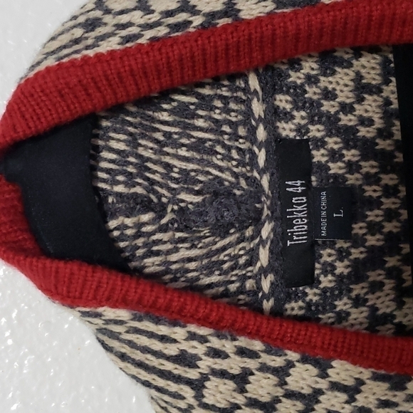 Tribekka 44 Open Long Cardigan, Size L - Picture 5 of 8